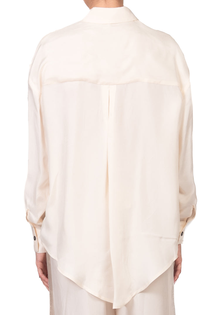 Tensione In - Camicia con taschino cupro Art. 26C4727