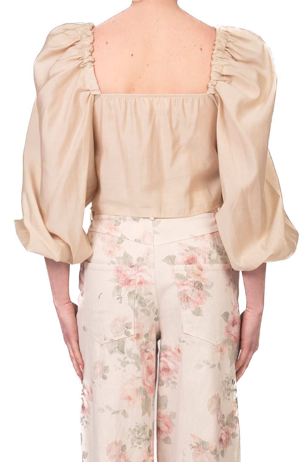 Vicolo - Blusa corpetto maniche palloncino Art. TAB1915