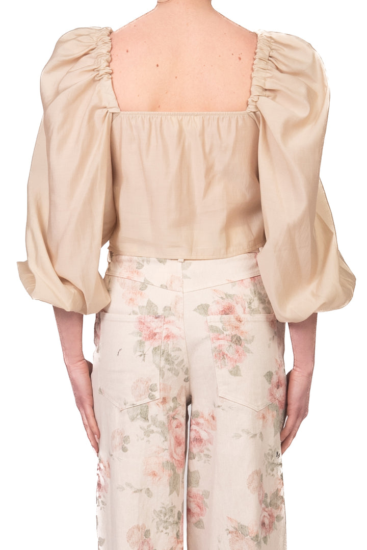 Vicolo - Blusa corpetto maniche palloncino Art. TAB1915