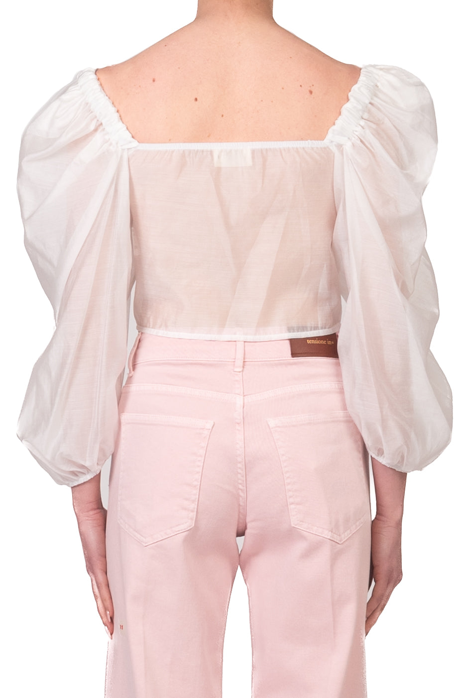 Vicolo - Blusa corpetto maniche palloncino Art. TAB1915