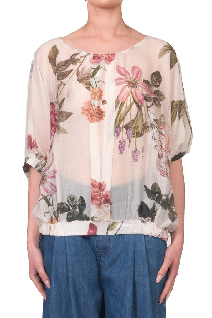 Vicolo - Blusa floreale palloncino Art. TAB1807