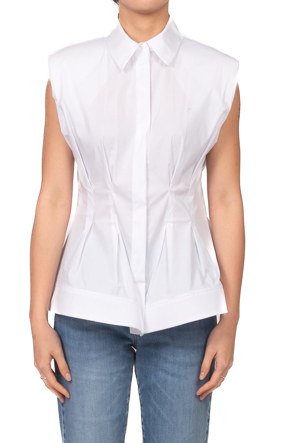 Tensione In - Camicia smanicata sfiancata Art. 26C4559