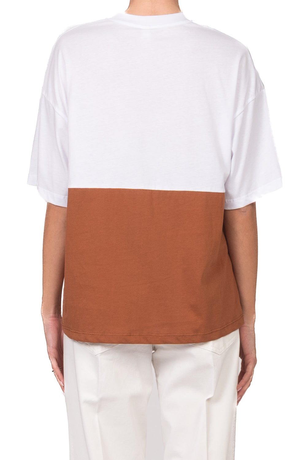 Tensione In - T-shirt serafino bicolore Art. 26M4726