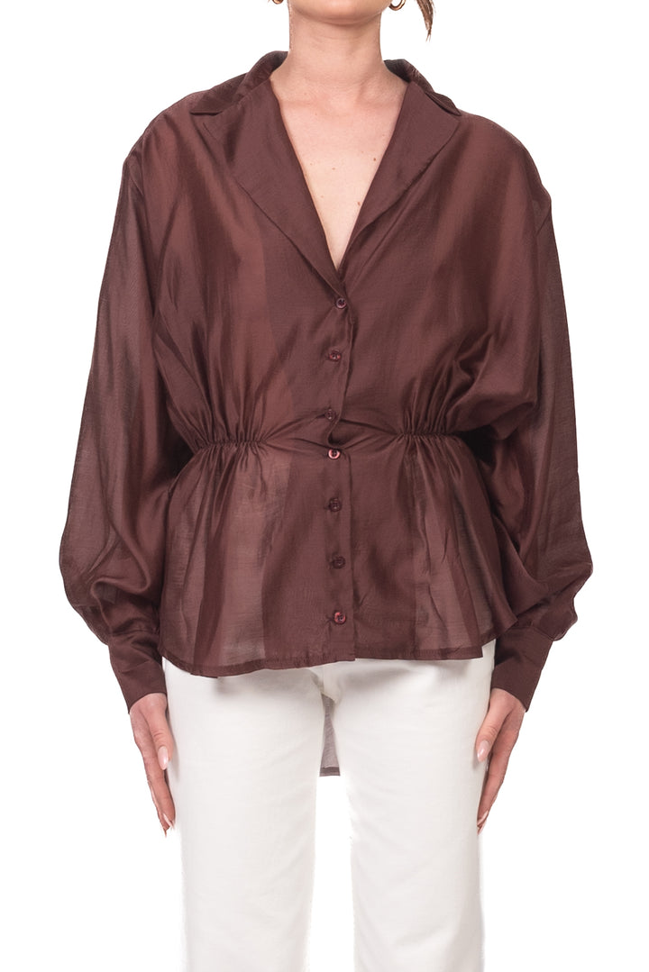 Have One - Camicia arricciata con spalline  Art. CVS-Q255