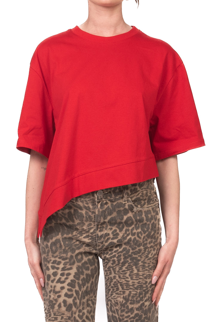 Vicolo - T-Shirt basic asimmetrica Art. UAB0281