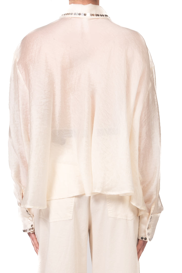 Tensione In - Camicia intarsi paillettes Art. PE260161