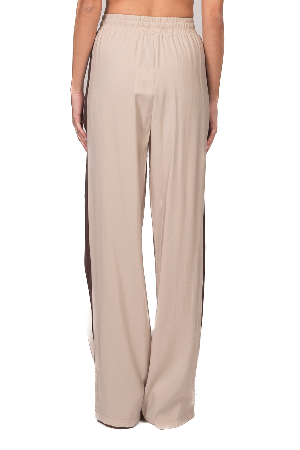 Tensione In - Pantalone cupro con banda laterale Art. 26P4584