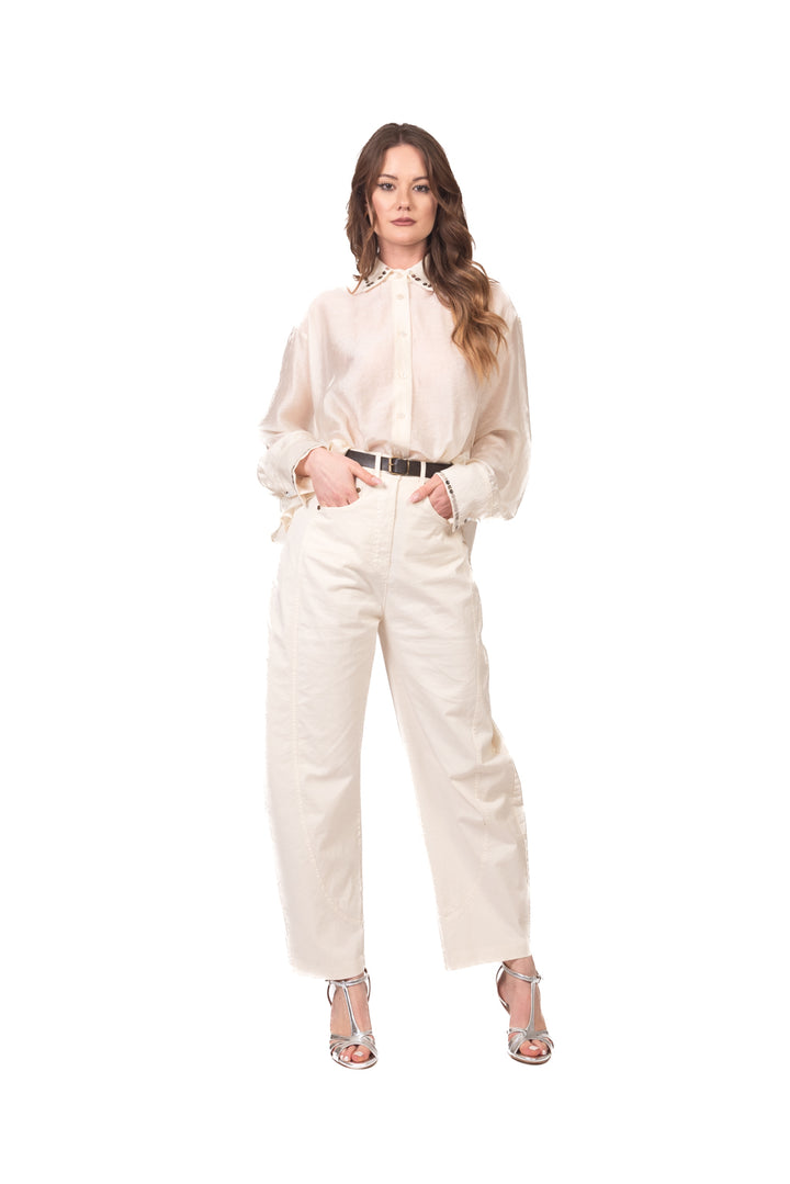 Tensione In - Camicia intarsi paillettes Art. PE260161