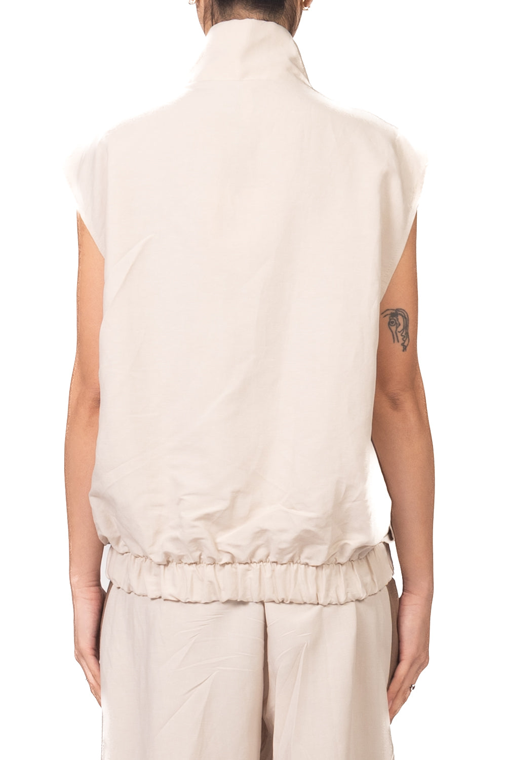Tensione In - Bomber smanicato bicolore Art. 39111