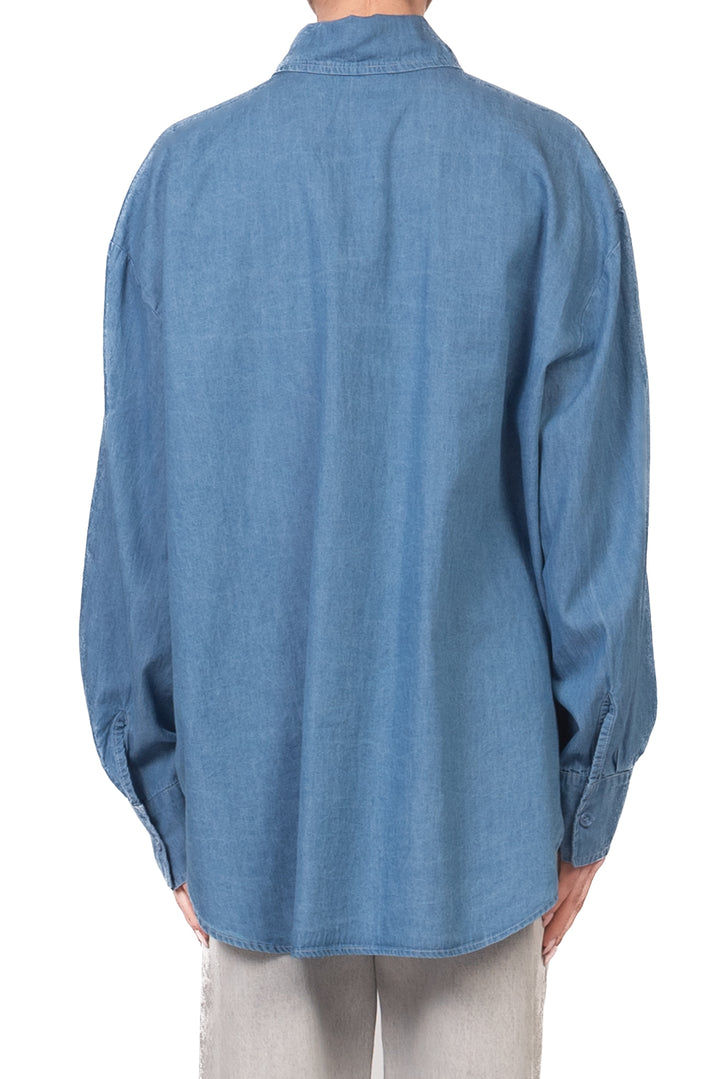 Tensione In - Camicia in denim tasca paillettes Art. PE260153