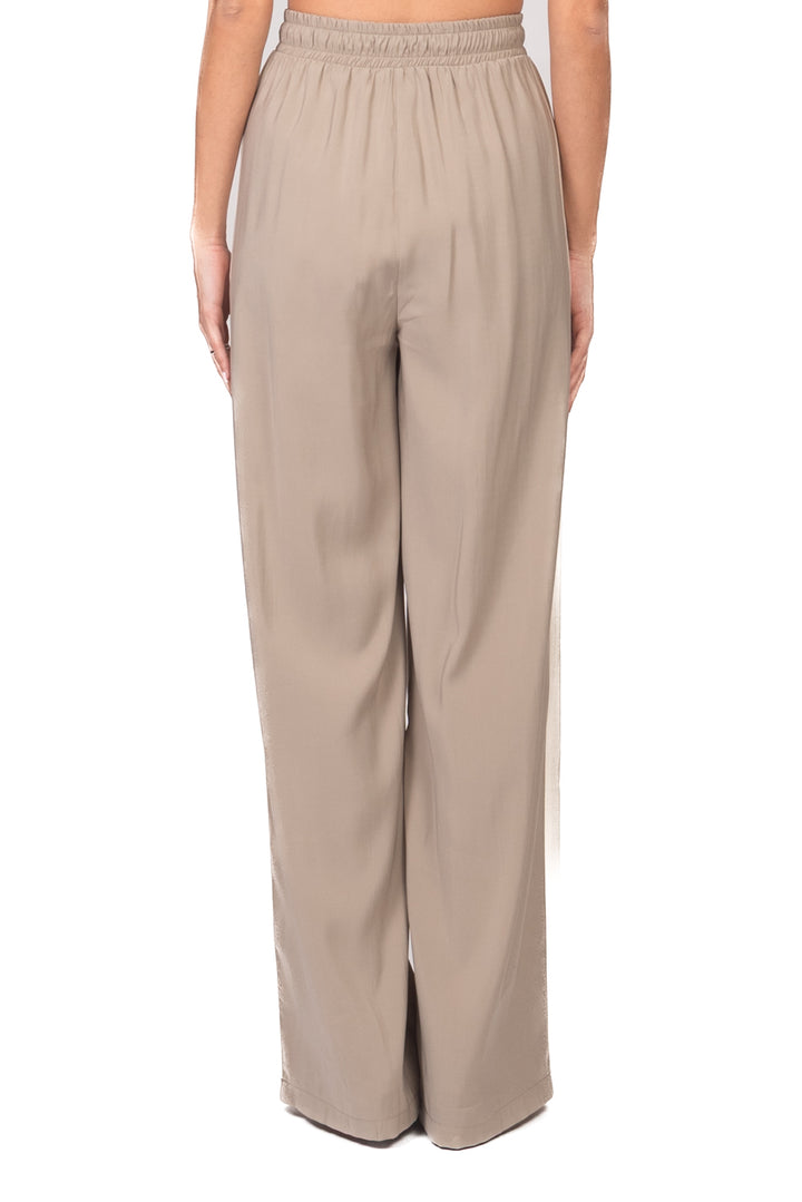 Tensione In - Pantalone cupro con banda laterale Art. 26P4584
