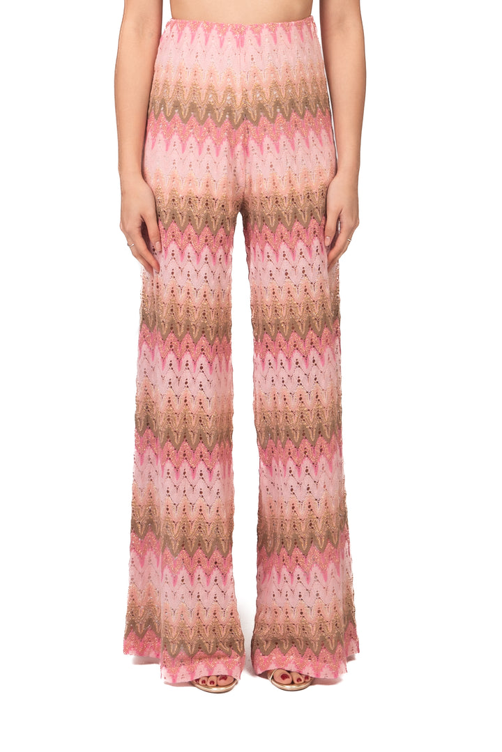 Tensione In - Pantalone palazzo fantasia Art. S26PC30