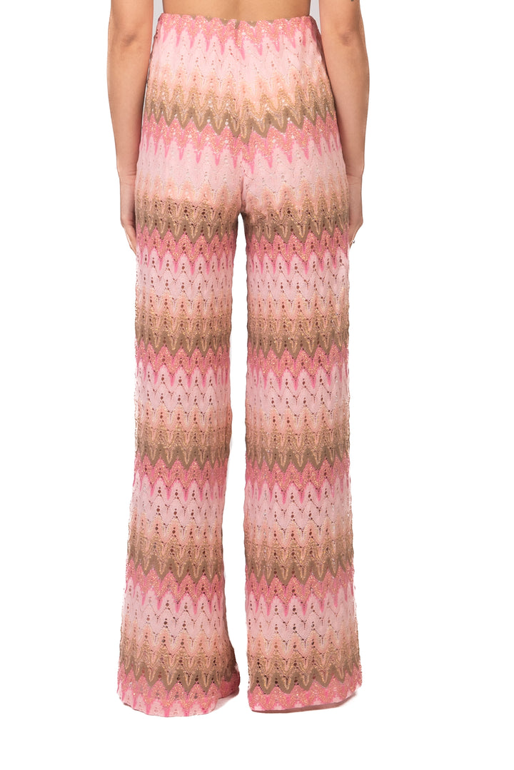 Tensione In - Pantalone palazzo fantasia Art. S26PC30