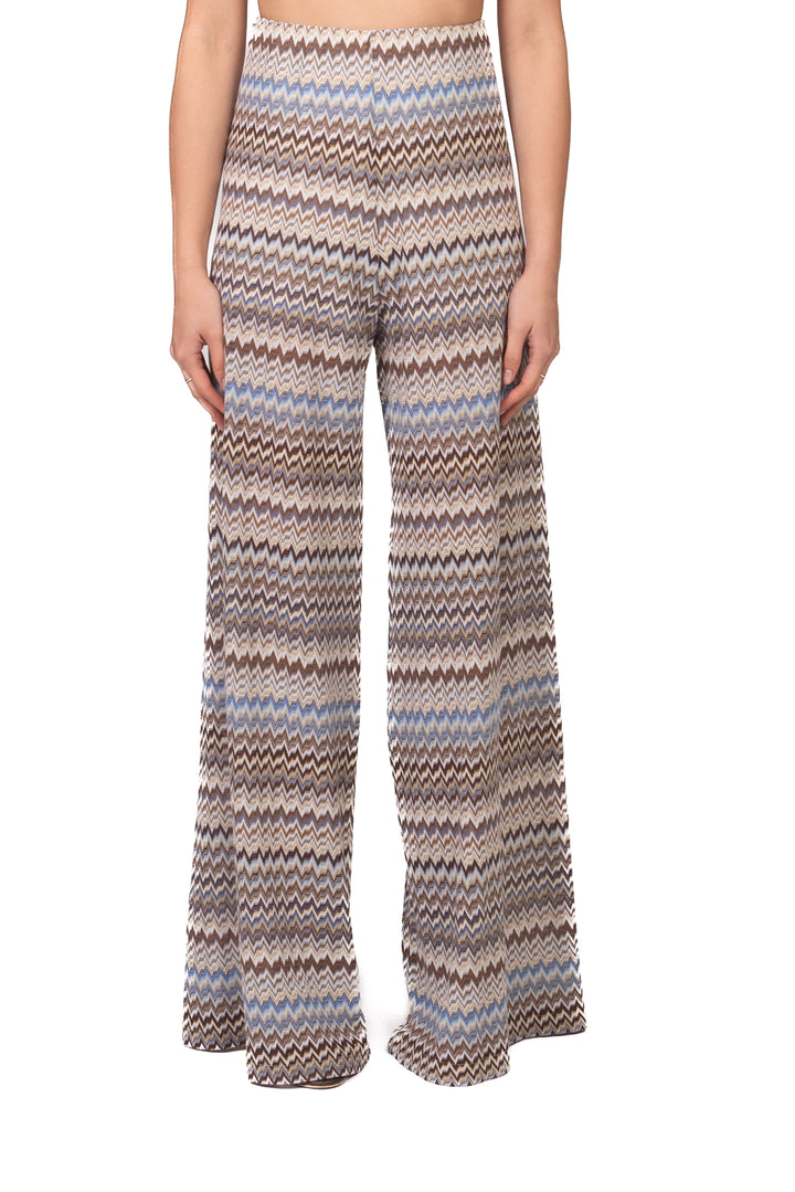 Tensione In - Pantalone palazzo stampa geometrica Art. S26PC26