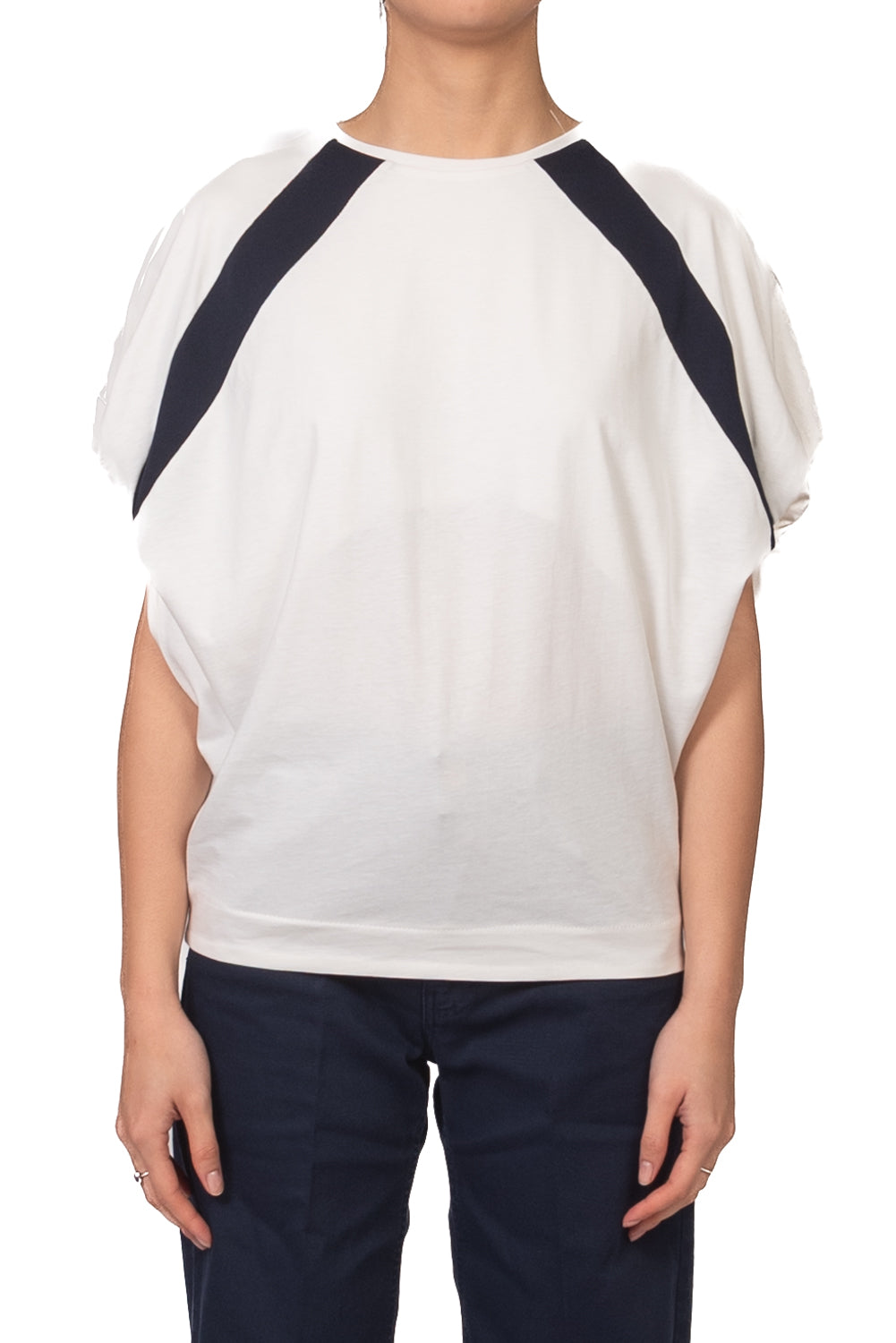 Tensione In - T-shirt over bicolore Art. PE260184