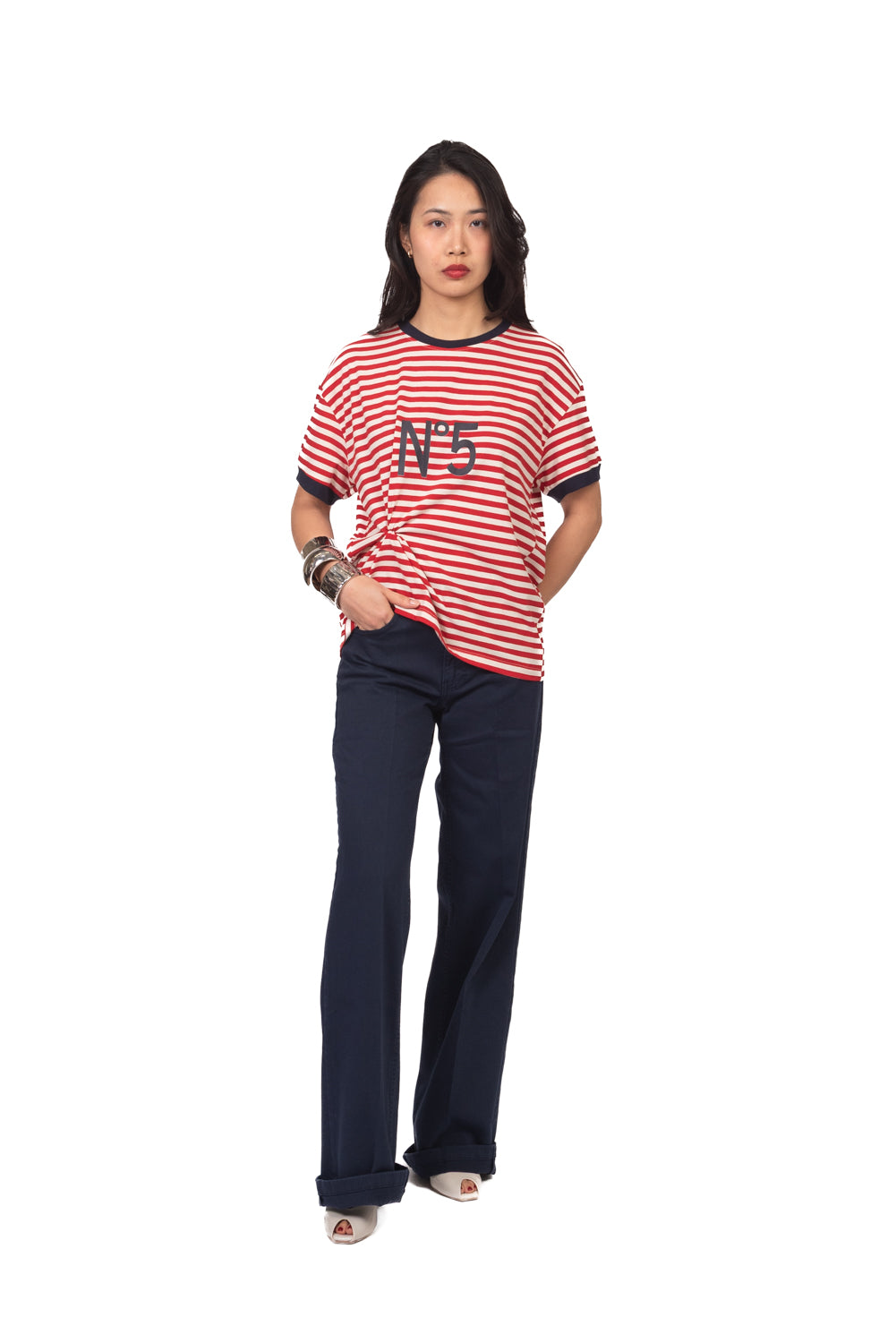 Tensione In - T- shirt rigata n.5 Art. 26M4561