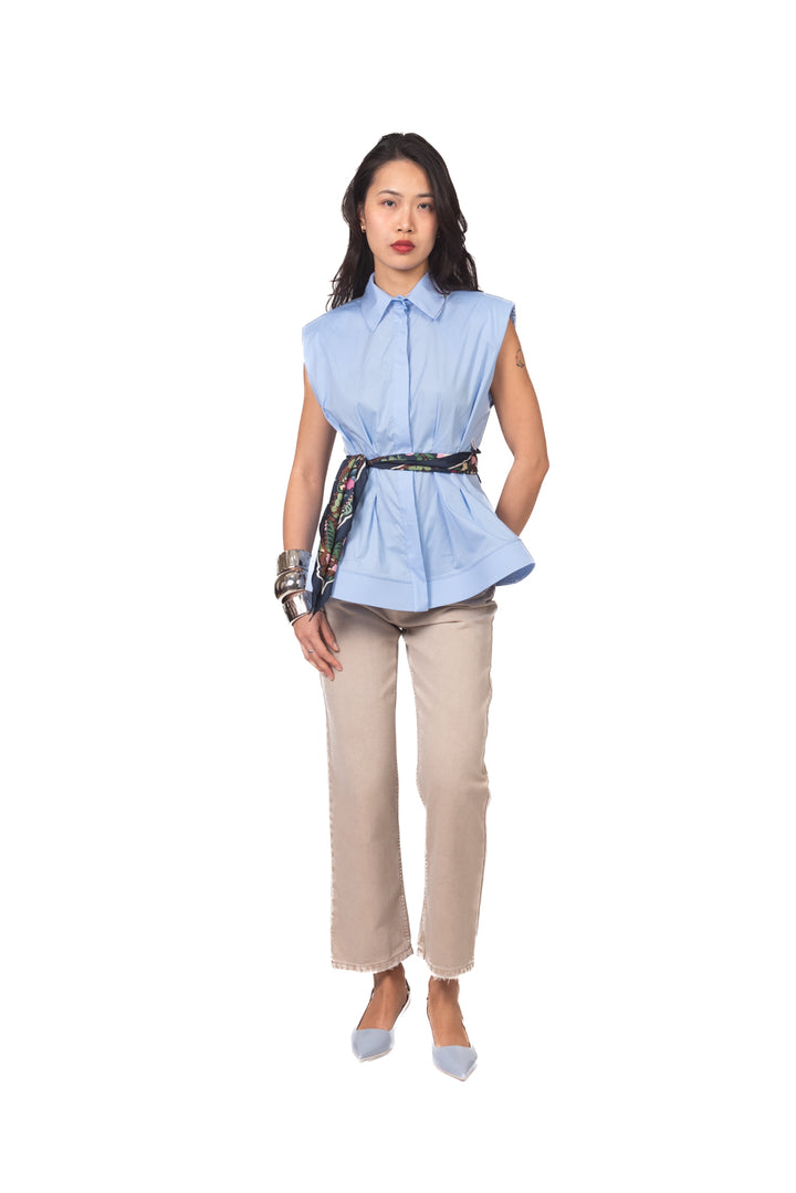 Tensione In - Camicia smanicata sfiancata Art. 26C4559