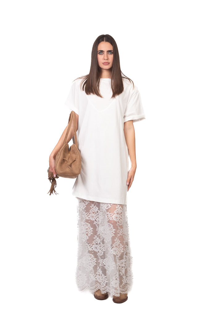 Have One - Abito in pizzo con t-shirt Art. AVS-Q082