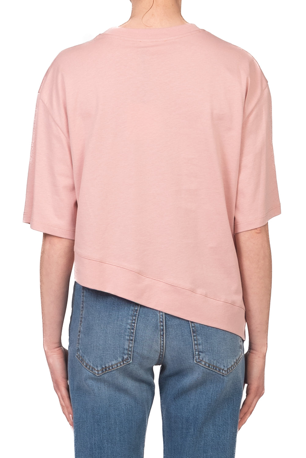 Vicolo - T-Shirt basic asimmetrica Art. UAB0281