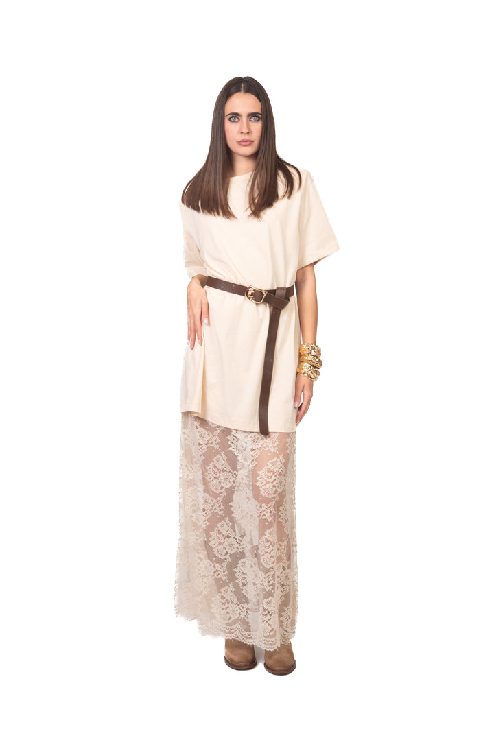 Have One - Abito in pizzo con t-shirt Art. AVS-Q082