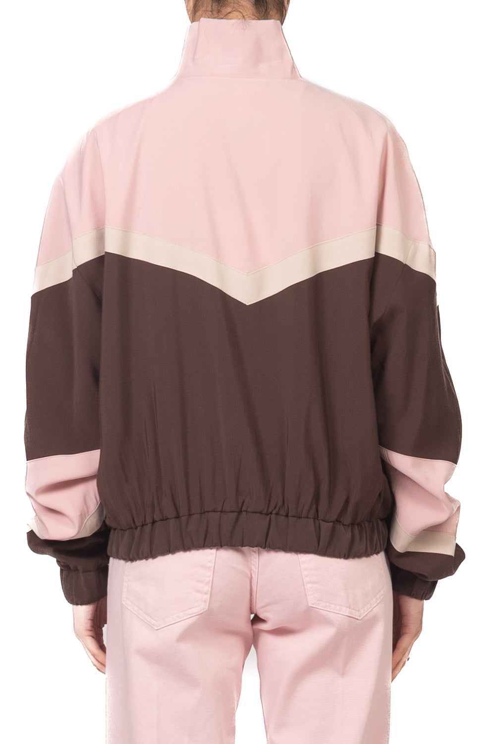 Tensione In - Bomber multicolor seta lavata Art. 26B4568