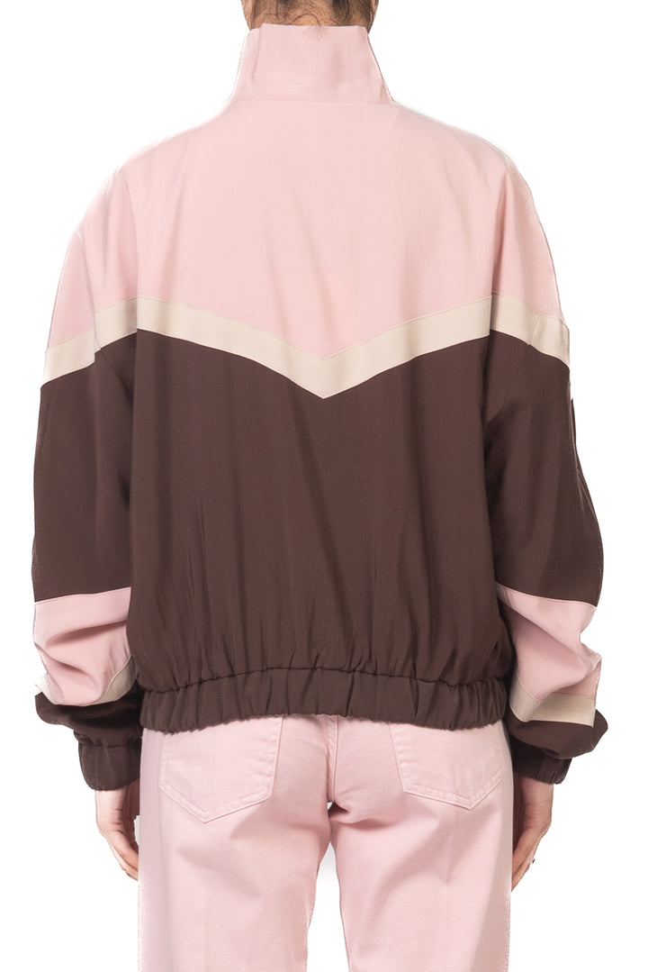 Tensione In - Bomber multicolor seta lavata Art. 26B4568