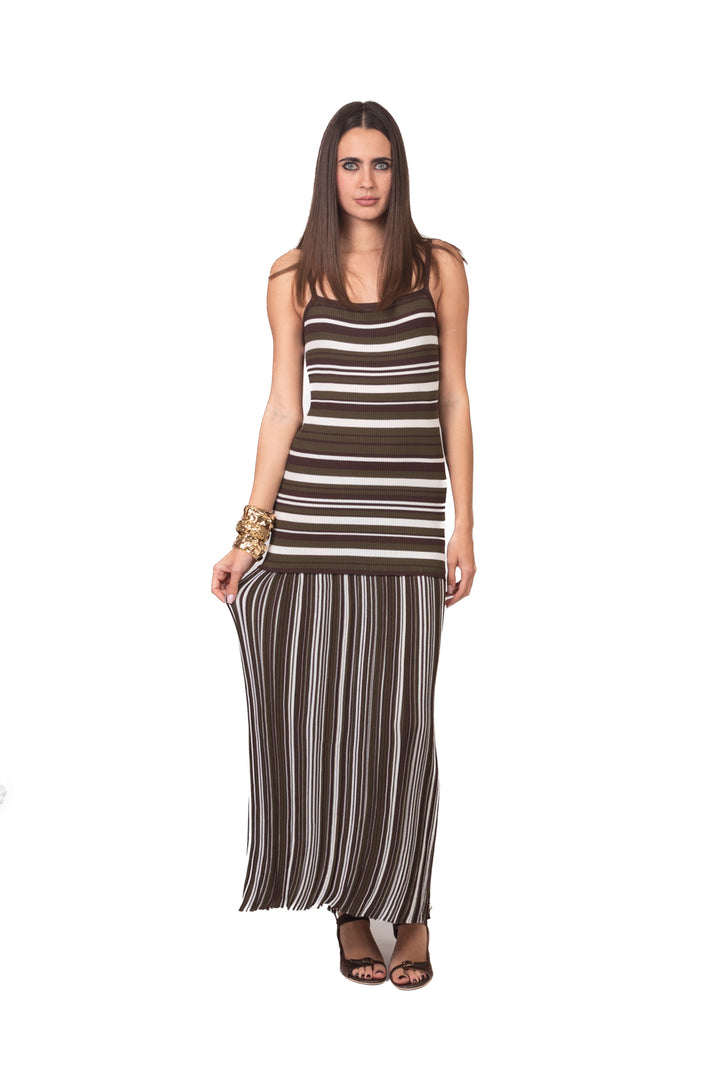 Imperial - Abito a costine rigato Art. A88052623