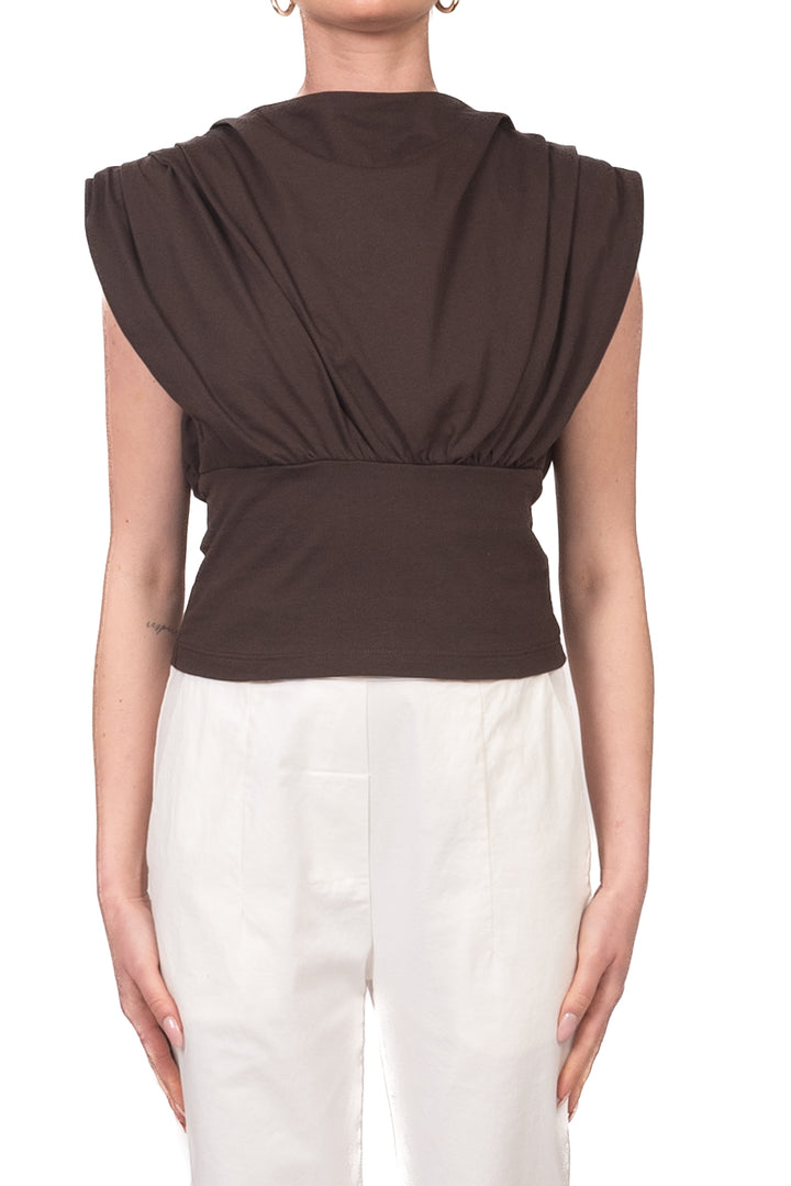 Tensione In - T-shirt arricciata Art. PE260172