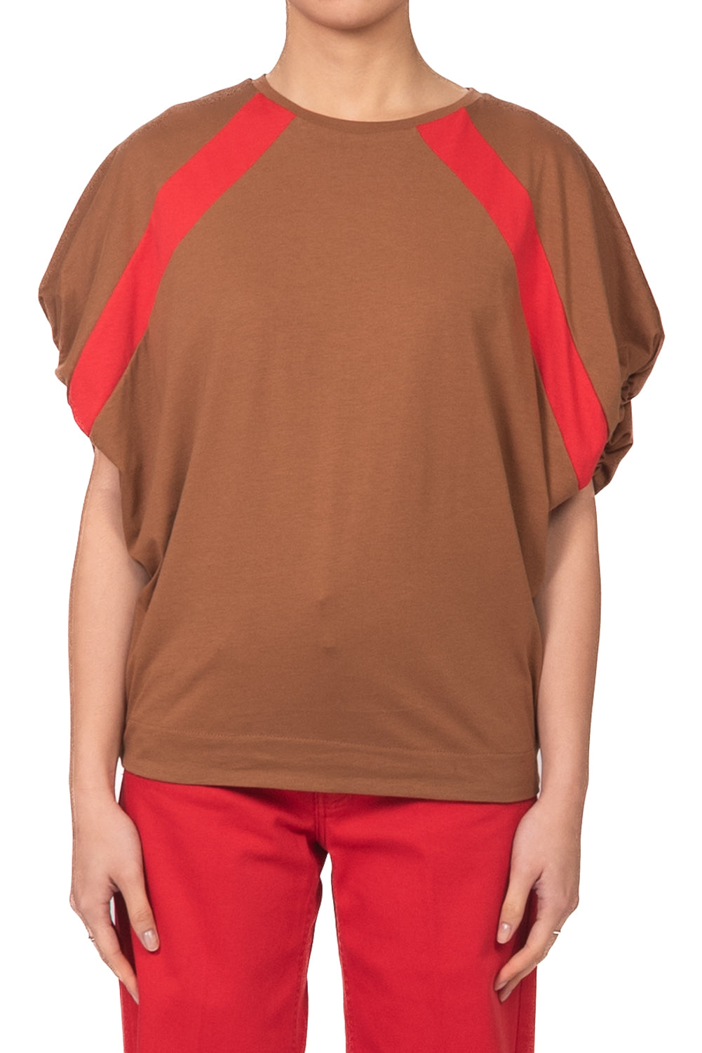 Tensione In - T-shirt over bicolore Art. PE260184