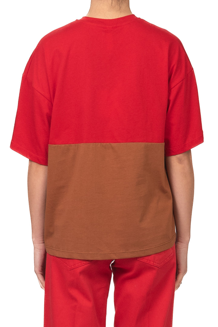 Tensione In - T-shirt serafino bicolore Art. 26M4726