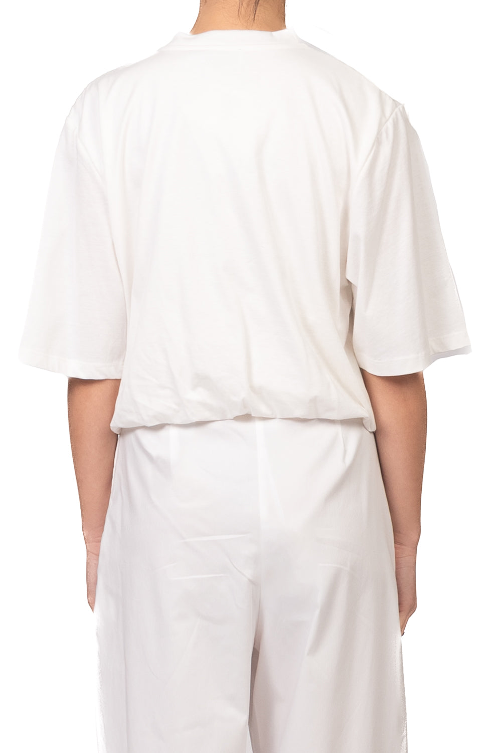 Motel - T-shirt palloncino con tasca paillettes Art. 39022G