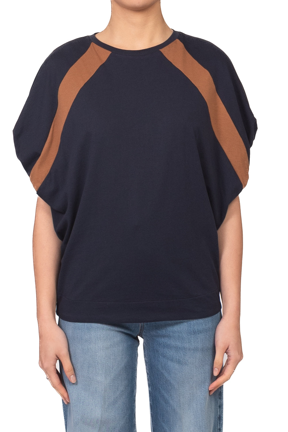 Tensione In - T-shirt over bicolore Art. PE260184