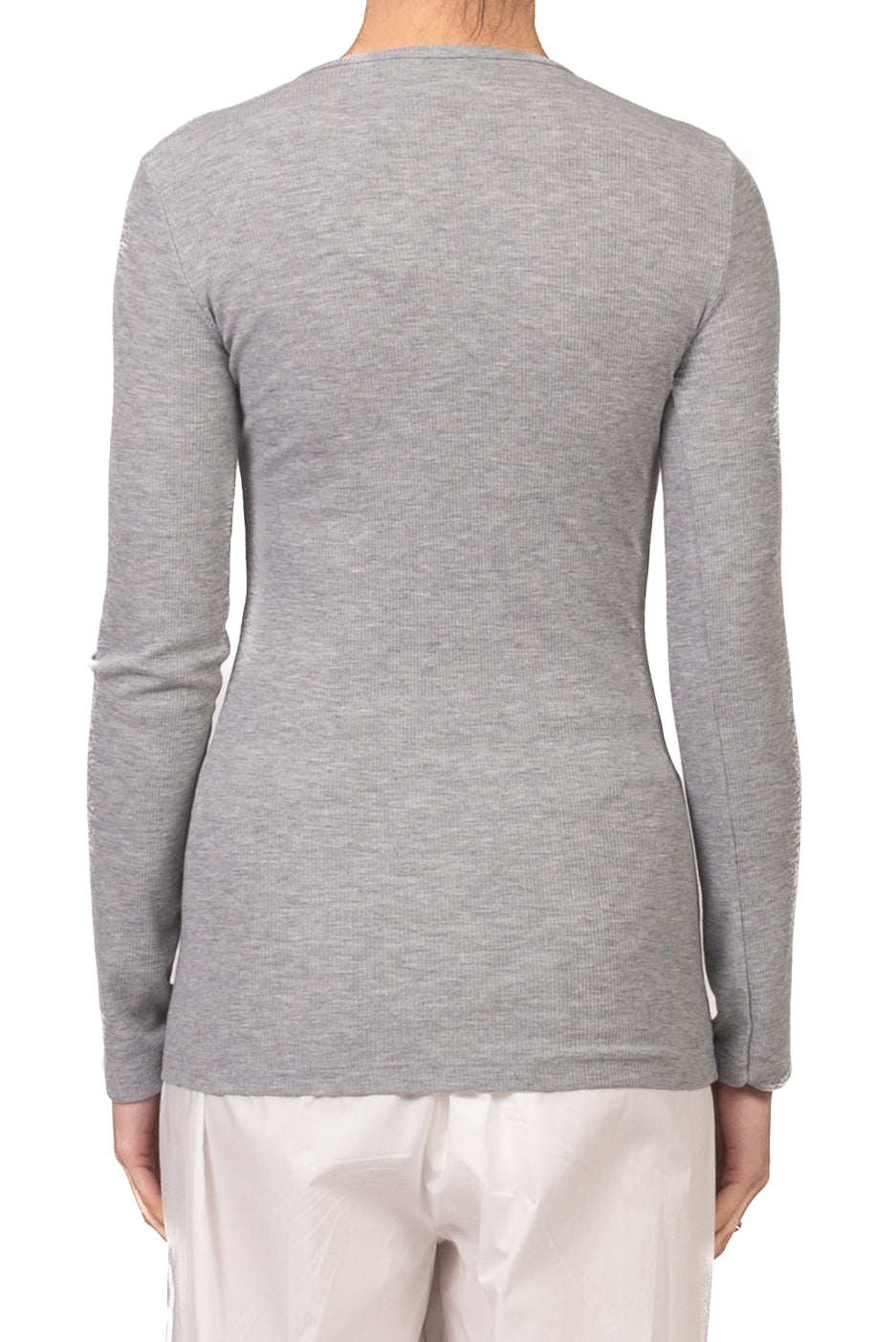 Vicolo - T-Shirt serafino a costine Art. UAB0073