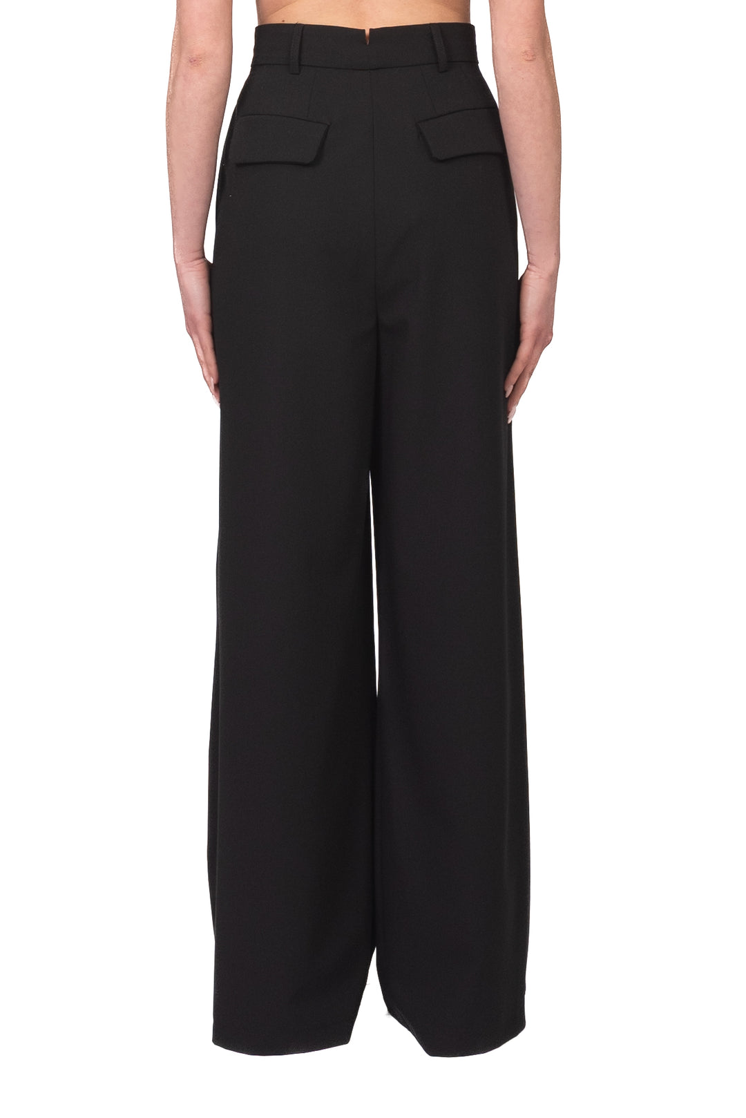 Tensione In - Pantalone palazzo chiusura asimmetrica Art. 26P4364
