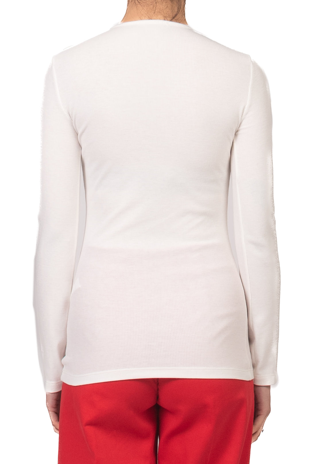 Vicolo - T-Shirt serafino a costine Art. UAB0073