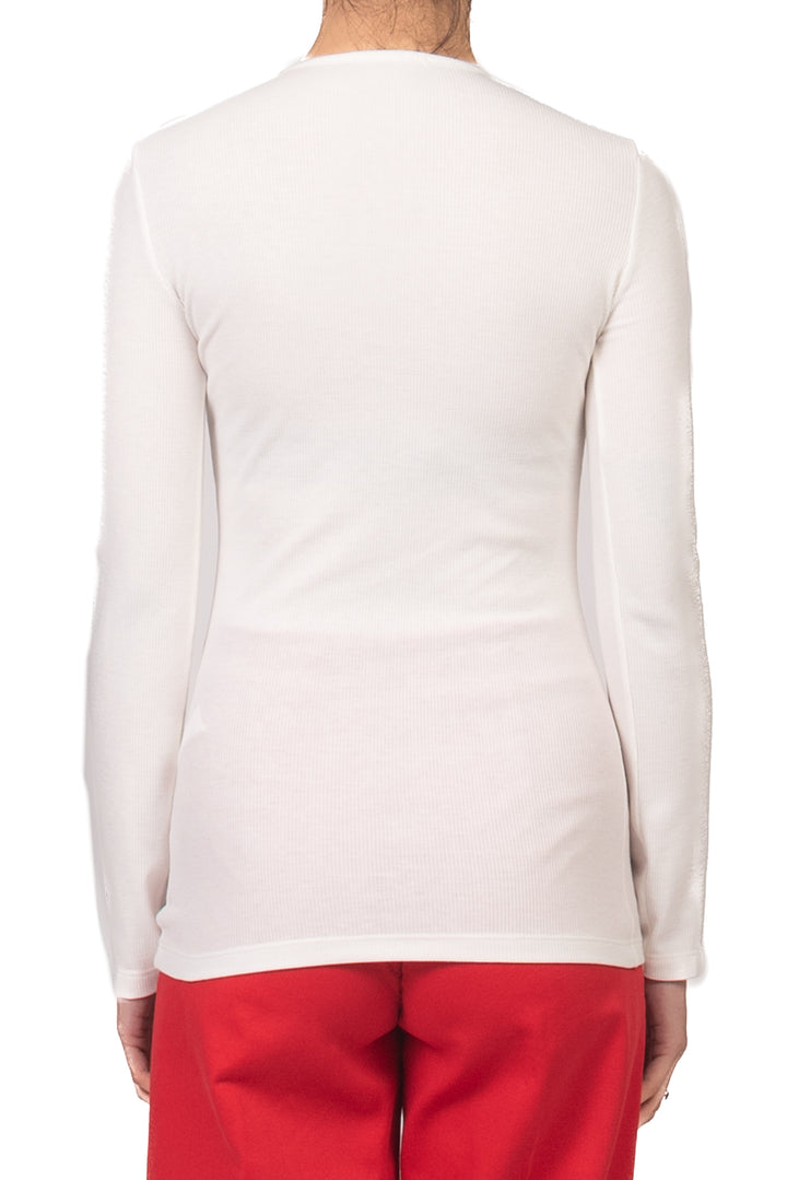 Vicolo - T-Shirt serafino a costine Art. UAB0073