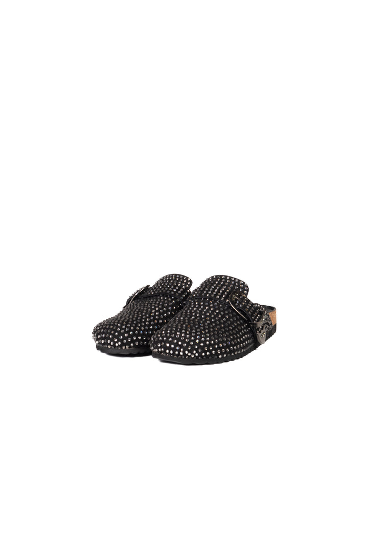 Ovyé - Sabot scamosciato con strass Art. AM4188CAM