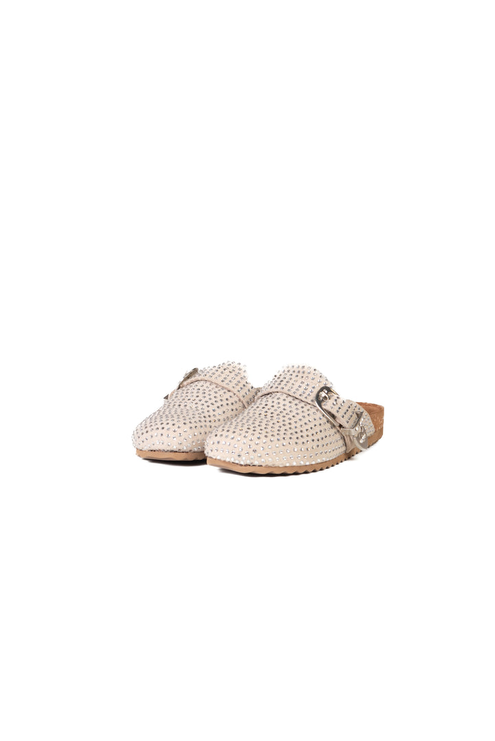 Ovyé - Sabot scamosciato con strass Art. AM4188CAM