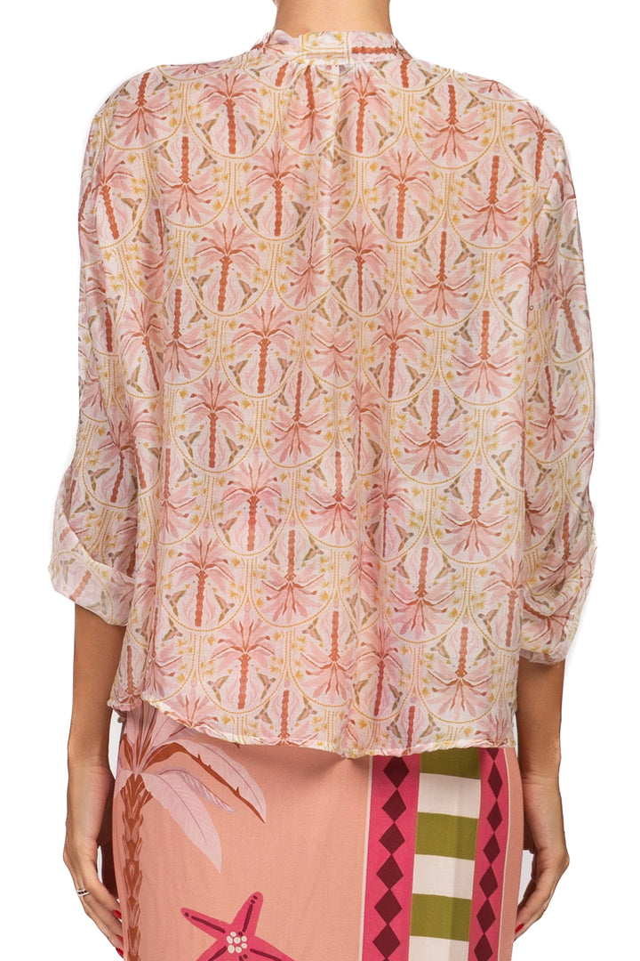 Have One - Camicia in mussola fantasia palme Art. CVS-Q508
