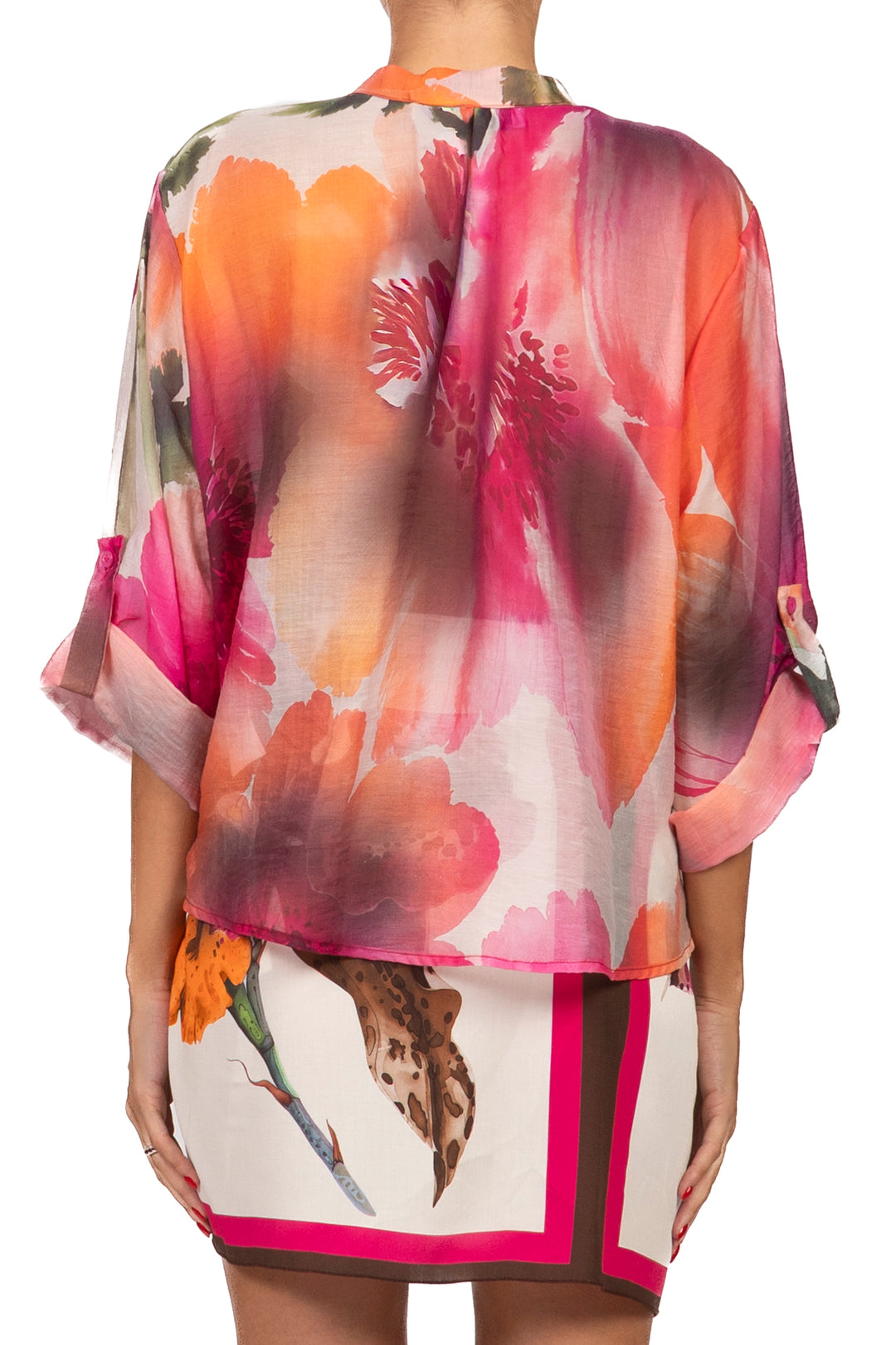 Have One - Camicia in mussola fantasia floreale  Art. CVS-Q503