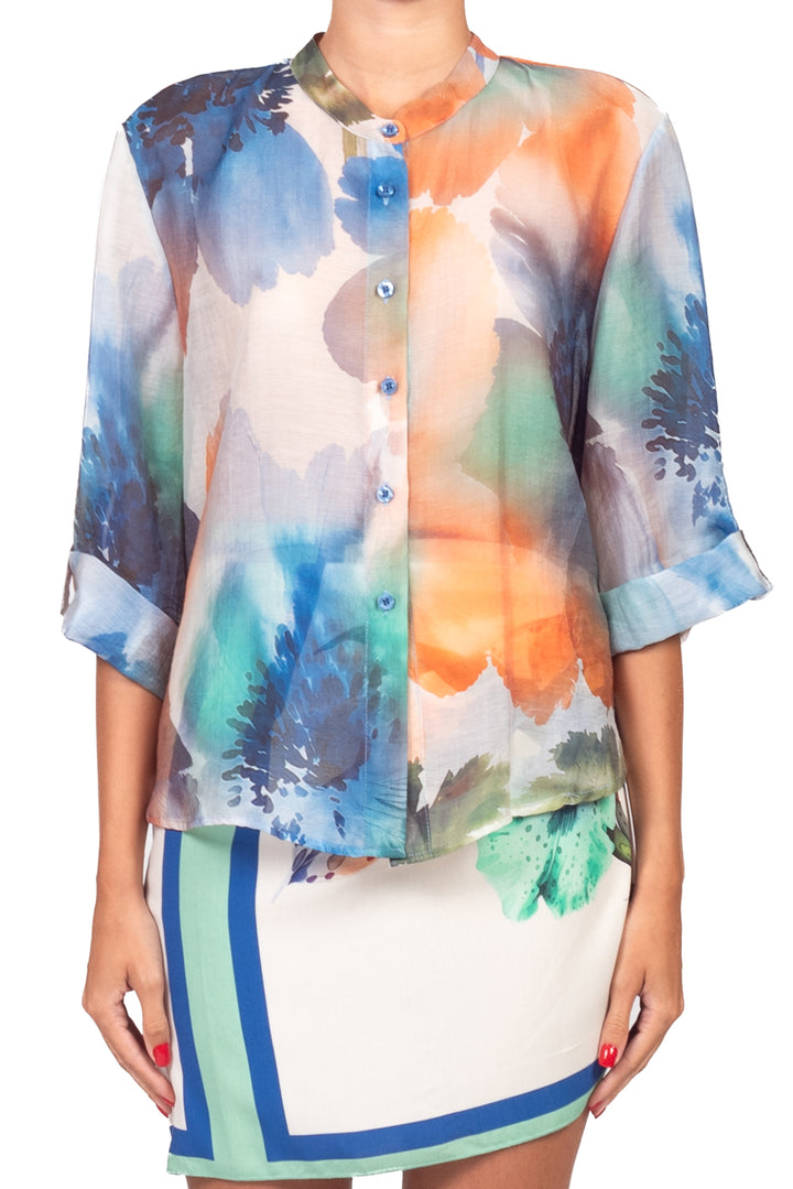 Have One - Camicia in mussola fantasia floreale  Art. CVS-Q503