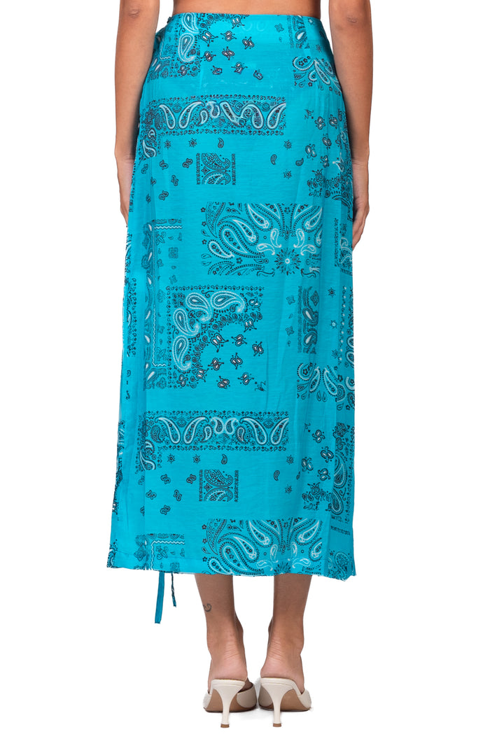 Vicolo - Set costume e gonna pareo stampa bandana Art. TAB3417