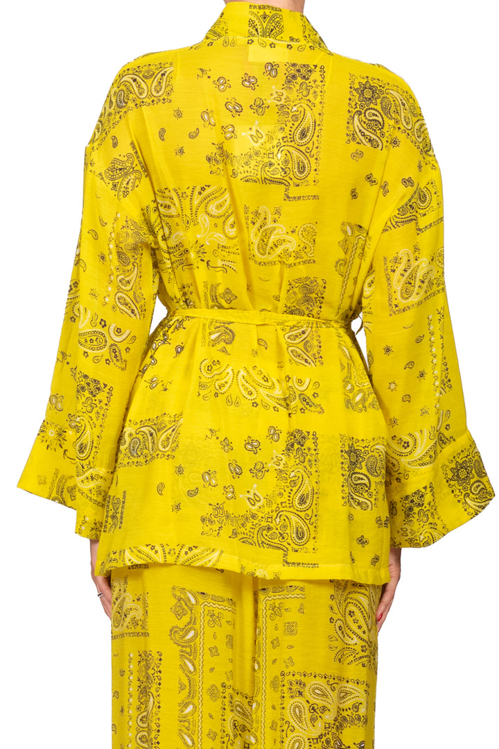 Vicolo - Completo kimono e pantalone palazzo fantasia bandana Art. TAB3414