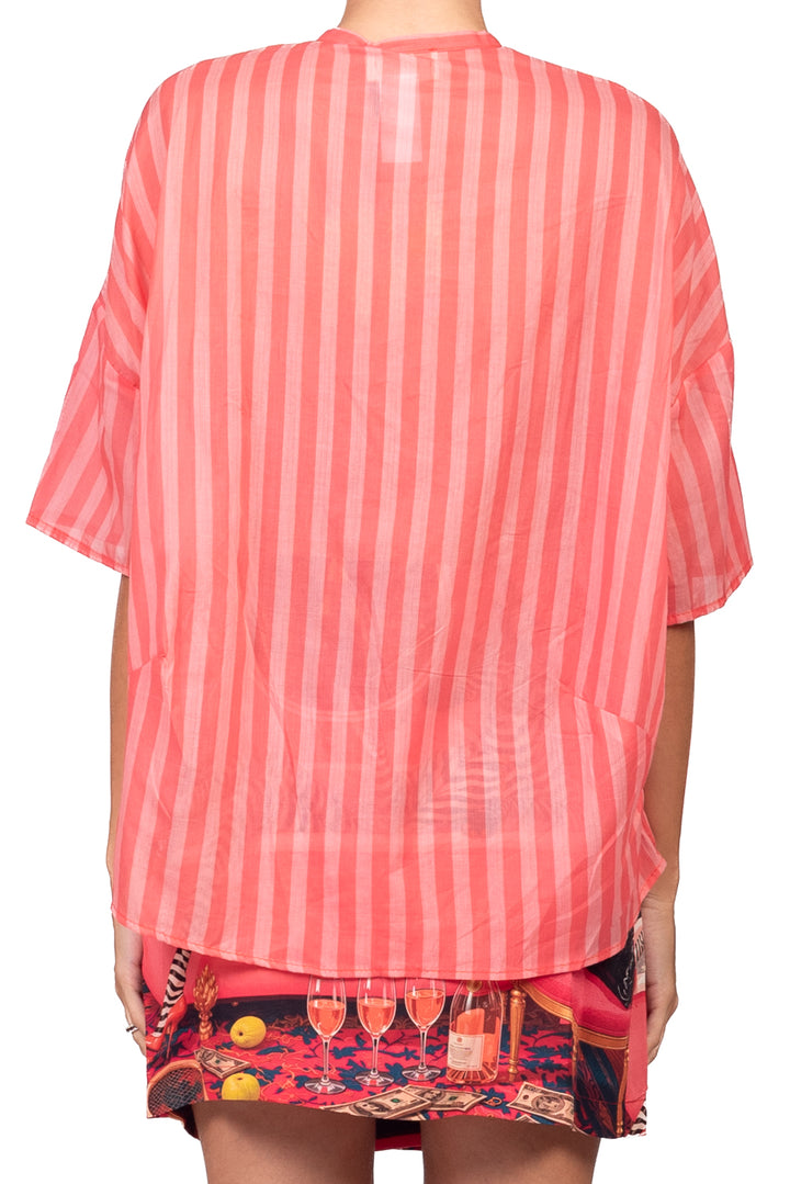 Vicolo - Camicia in mussola rigata Art. TAB3437