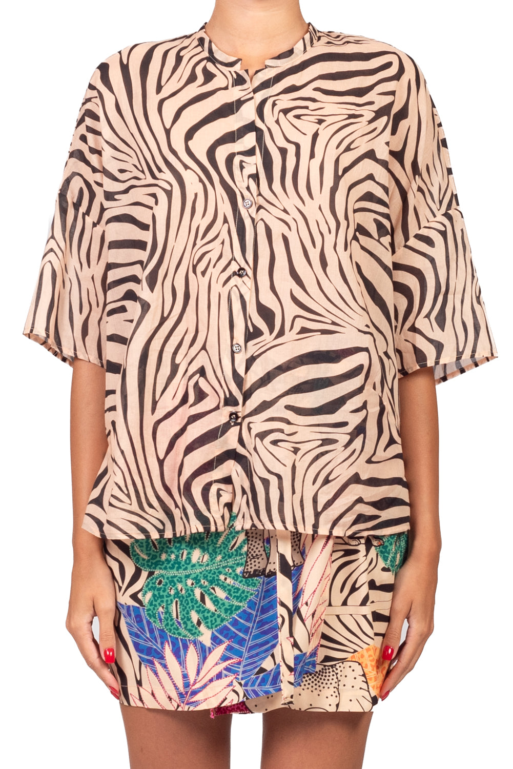 Vicolo - Completo camicia e gonna portafoglio mini Art. TAB3447