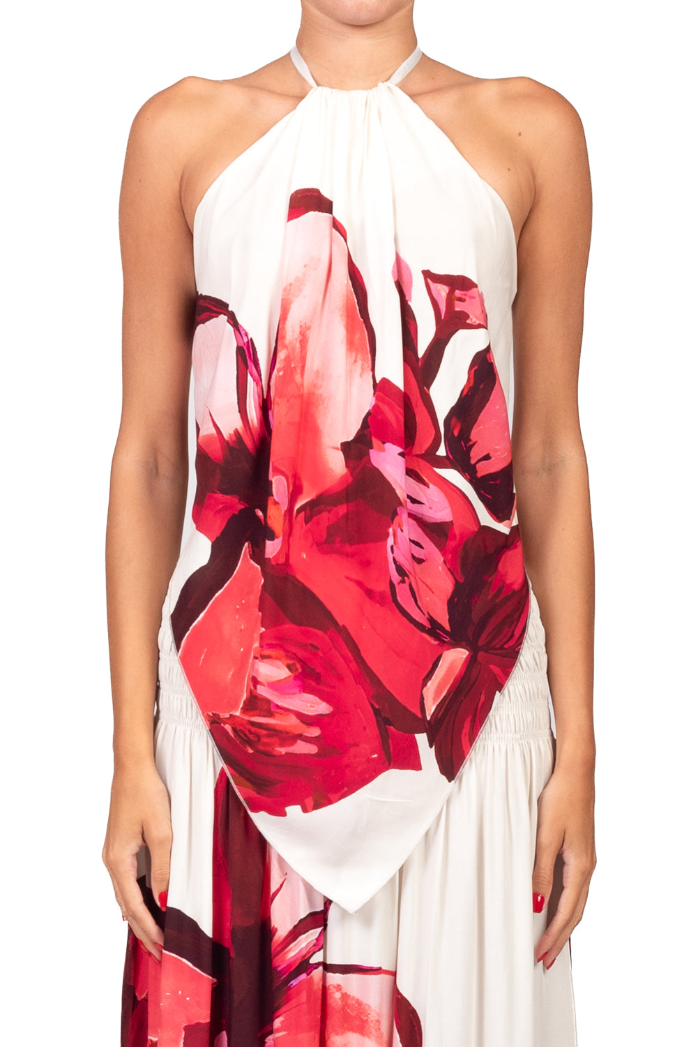 Tensione In - Top fazzoletto fantasia fiore Art. PE260521