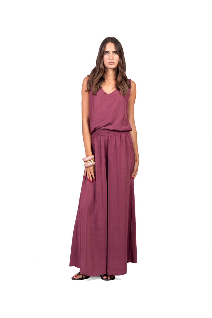 Tensione In - Pantalone coulisse palazzo Art. 56139V92
