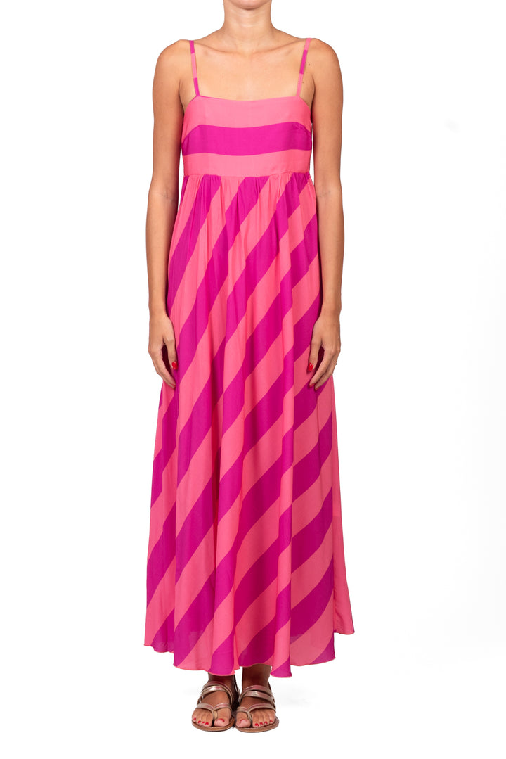 Tensione In - Abito lungo rigato Art. PE260441