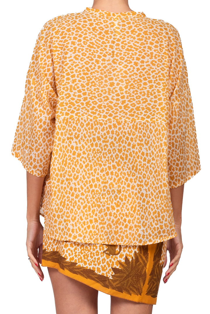 Tensione In - Camicia in mussola floreale  Art. PE260531
