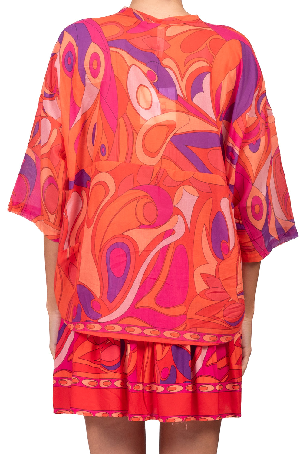 Tensione in - Camicia in mussola fantasia Art. PE260541